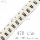 Resistor 47ohm  1206  1%