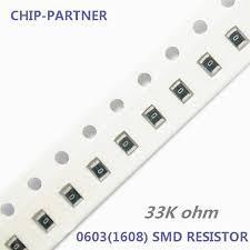 Resistor 33Kohm 0603 0.1%
