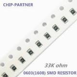 Resistor 33Kohm 0603 1%