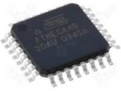 ATMEL  ATMEGA48-20AU  8 Bit Microcontroller, Low Power High Performance, ATmega, 20 MHz, 4 KB, 512 Byte, 32 Pins, TQFP