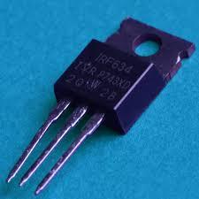 VISHAY  IRF634  MOSFET Transistor, N Channel, 8.1 A, 250 V, 450 mohm, 10 V, 4 V