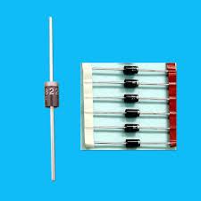 1N5819  Rectifier Diode, Single, 40 V, 1 A, DO-41, 2, 550 mV